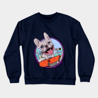 extreme French Bulldog Crewneck Sweatshirt